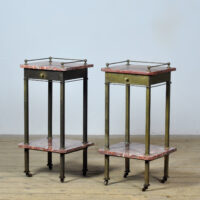 set nachtkastjes, circa 1900