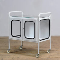 Vintage ziekenhuis trolley, 1970’s